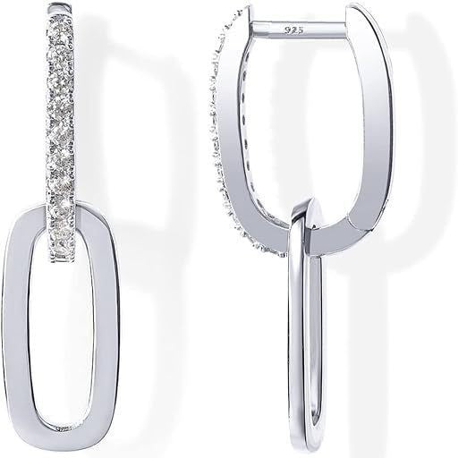 INS Personality Geometry Oval Gold Rhinestone Earrings Female