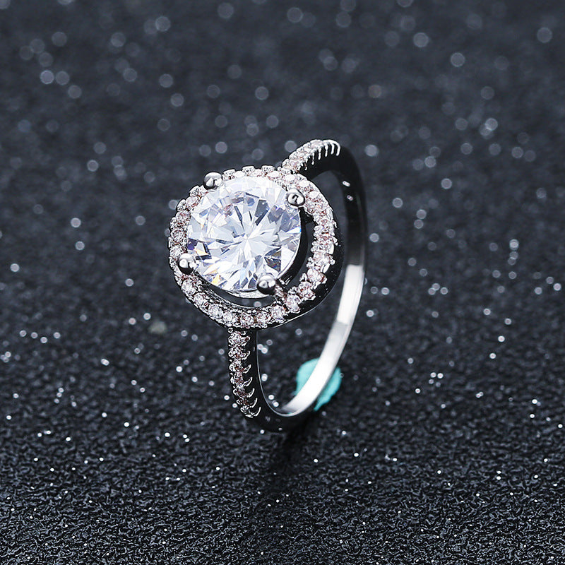 Wedding Engagement Ring zircon ring