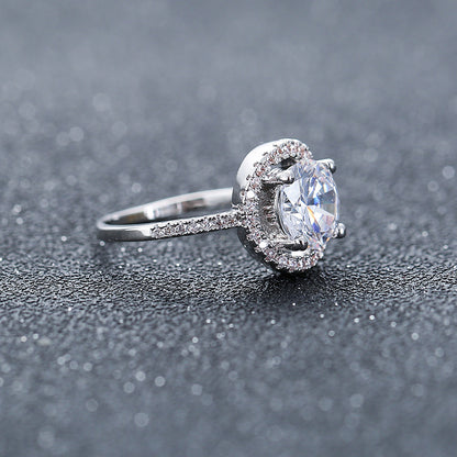 Wedding Engagement Ring zircon ring