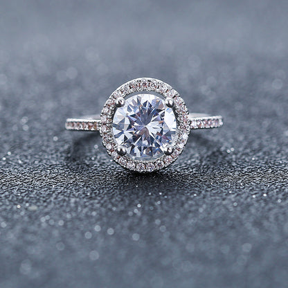 Wedding Engagement Ring zircon ring