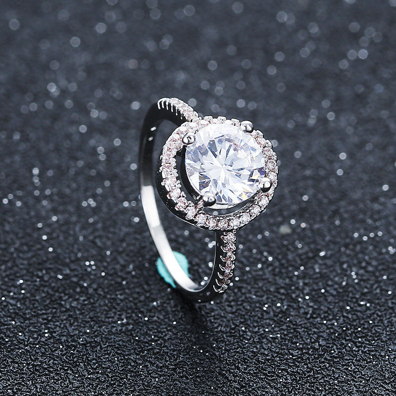 Wedding Engagement Ring zircon ring