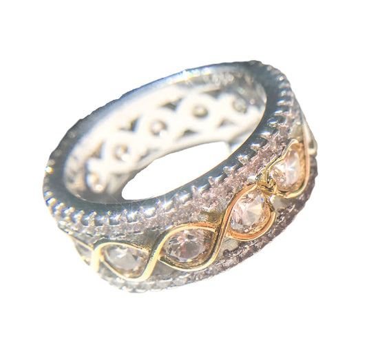 Elegant Female Zircon Stone Ring Finger Rings For Women Promise Love Valentine's Day Gifts