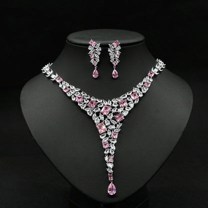 Colorful Necklace Set Luxury Jewelry Set