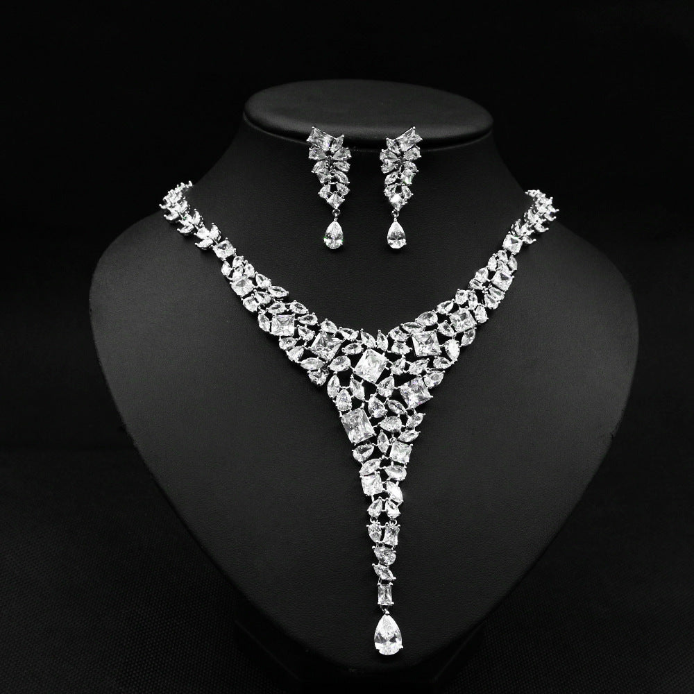 Colorful Necklace Set Luxury Jewelry Set