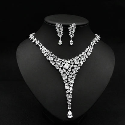 Colorful Necklace Set Luxury Jewelry Set
