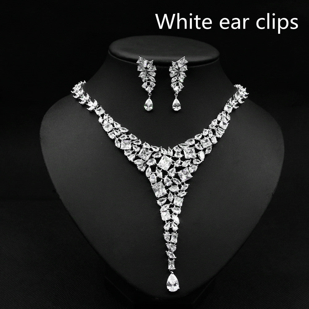 Colorful Necklace Set Luxury Jewelry Set