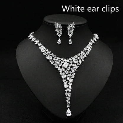 Colorful Necklace Set Luxury Jewelry Set