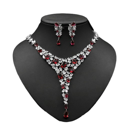 Colorful Necklace Set Luxury Jewelry Set