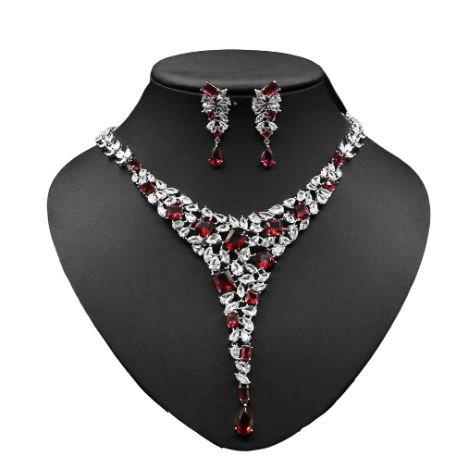 Colorful Necklace Set Luxury Jewelry Set